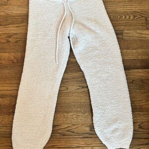 H&M Soft Beige Fleece Pants
